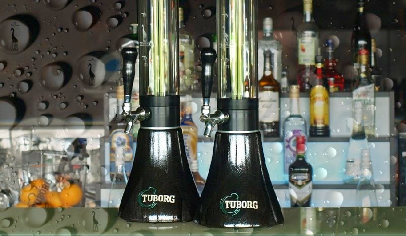 tuborg giraffe beer tower – ZHIRAFFE * The Original